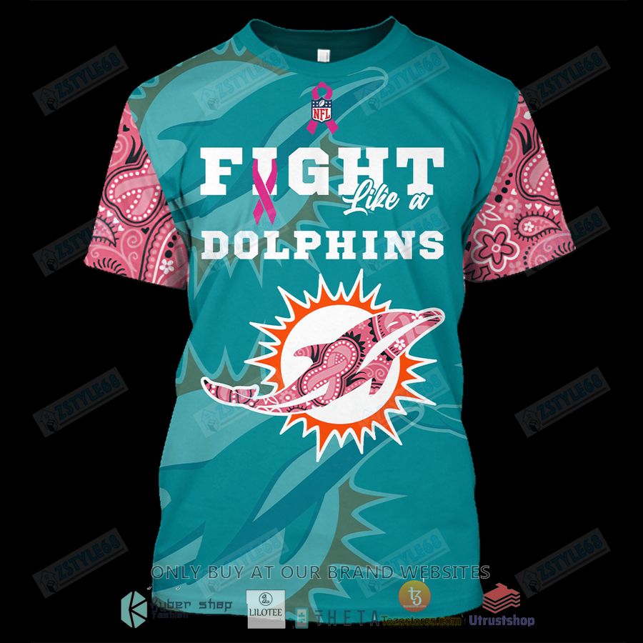 miami dolphins breast cancer awareness 3d hoodie shirt 1 18532