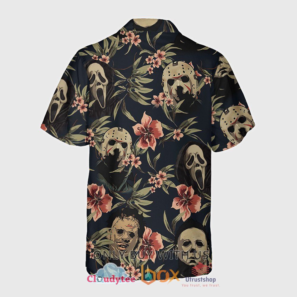 michael myers and jason voorhees hawaiian shirt 2 52653
