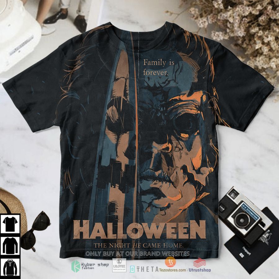 michael myers family is forever t shirt 1 38488