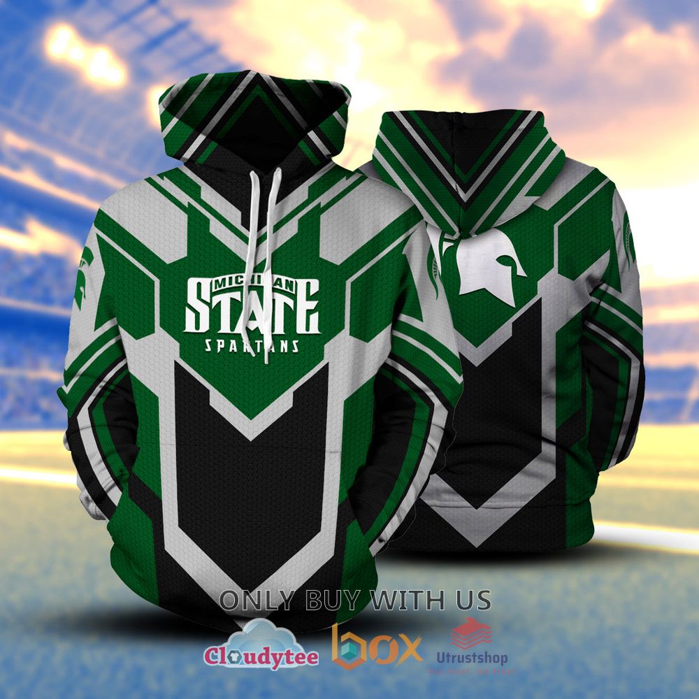michigan state spartans football 3d hoodie 1 38366