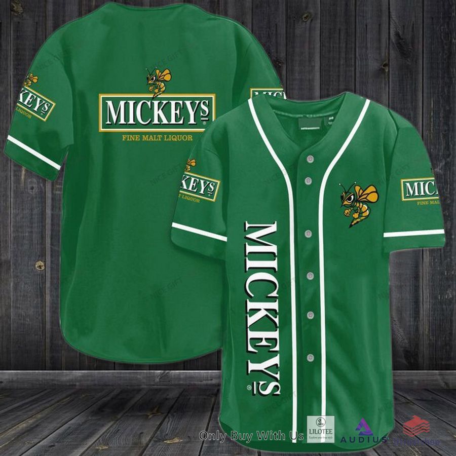 mickey s fine malt liquor baseball jersey 1 37201