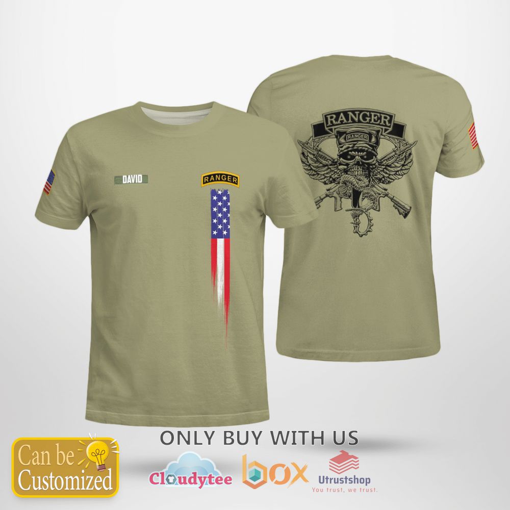 military rangers custom name t shirt 1 83472