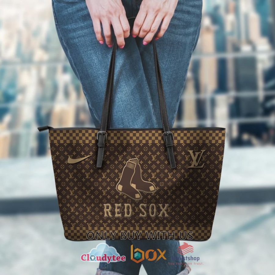 mlb boston red sox louis vuitton handbag tote bag 1 82502