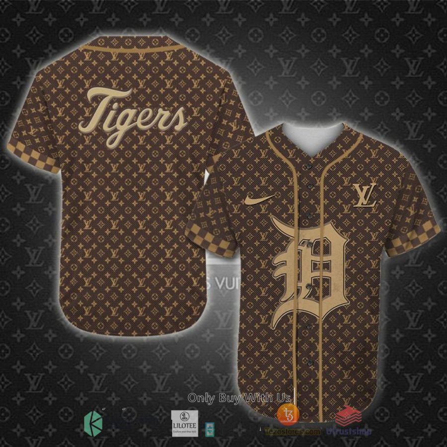 mlb detroit tigers louis vuitton baseball shirt 1 28164