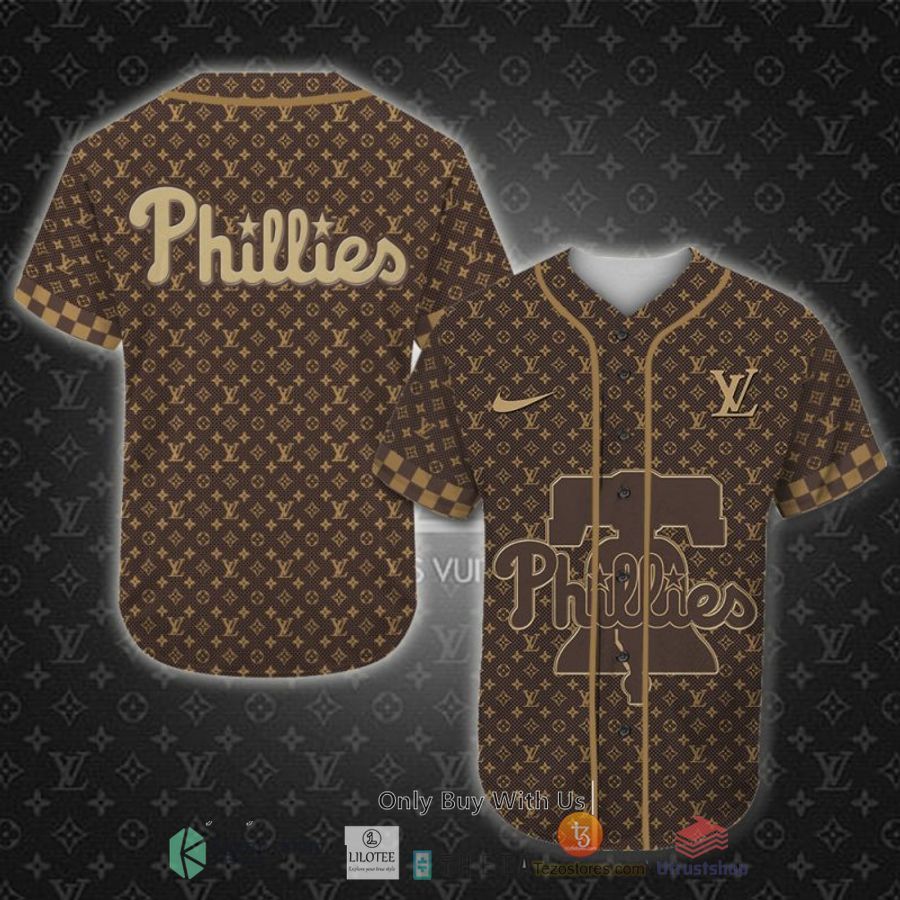mlb philadelphia phillies louis vuitton baseball shirt 1 85060