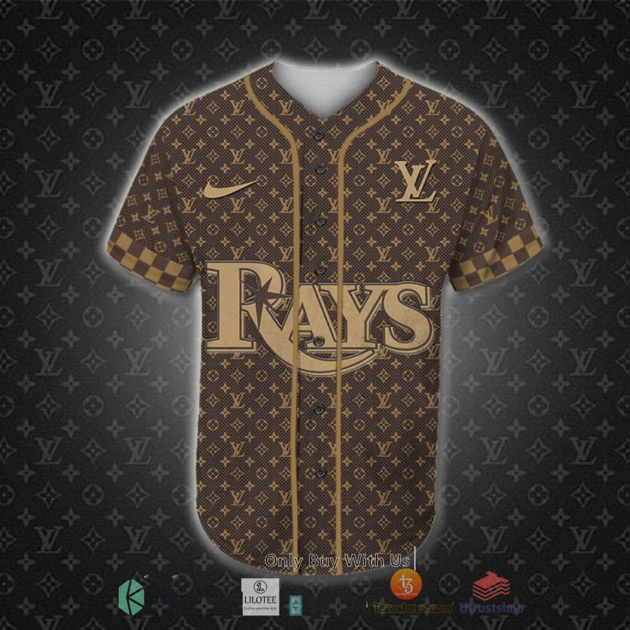 mlb tampa bay rays louis vuitton baseball shirt 2 9351