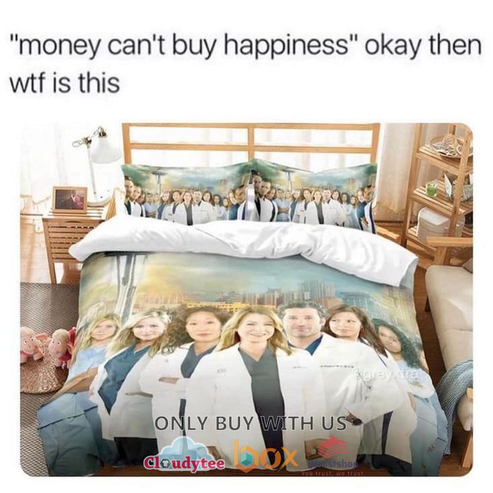 money cant buy happiness happiness bedding set 1 75559