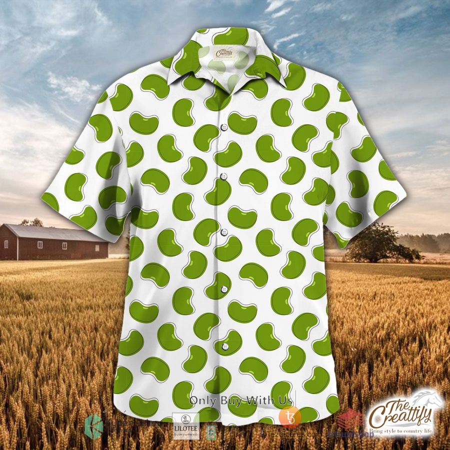 mung bean pattern hawaiian shirt 1 78516