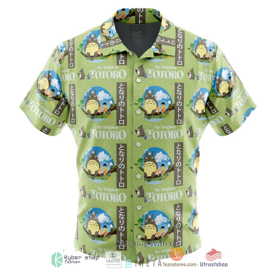 my neighbor totoro ghibli short sleeve hawaiian shirt 1 18724