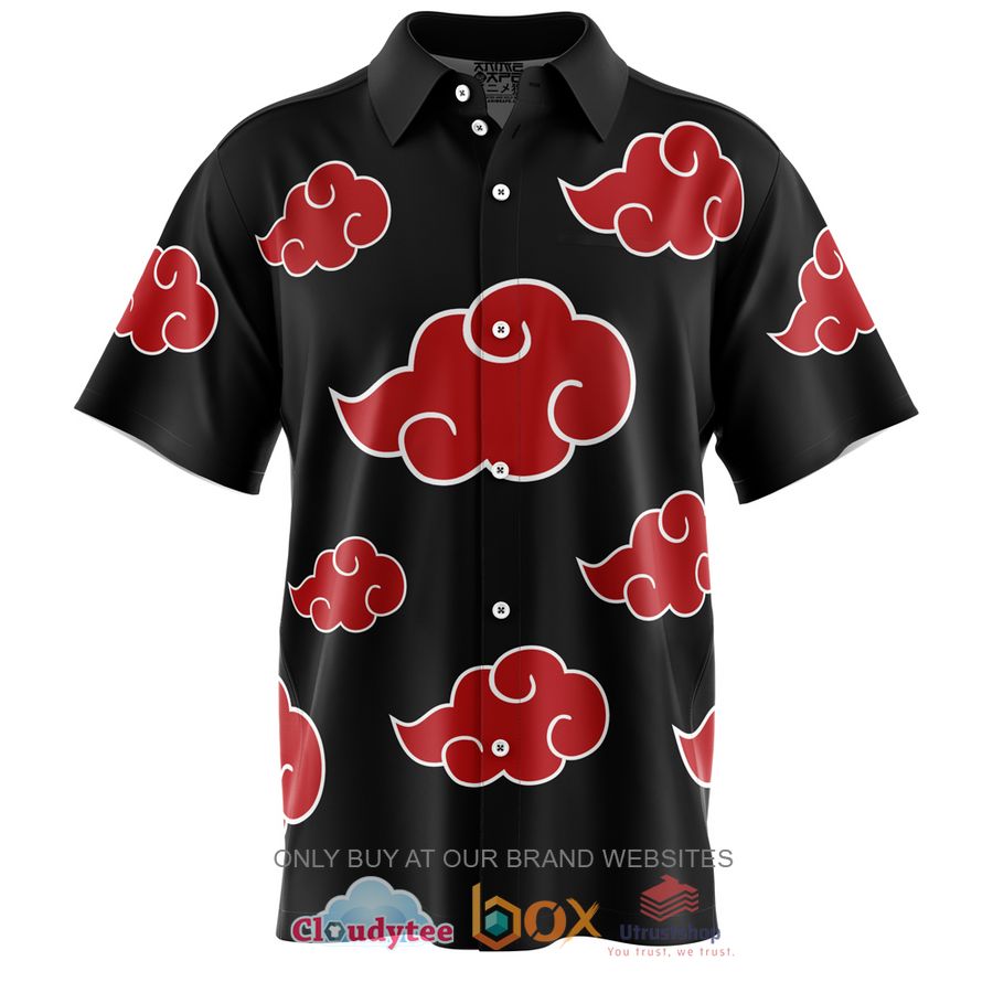 naruto akatsuki casual hawaiian shirt 1 9713