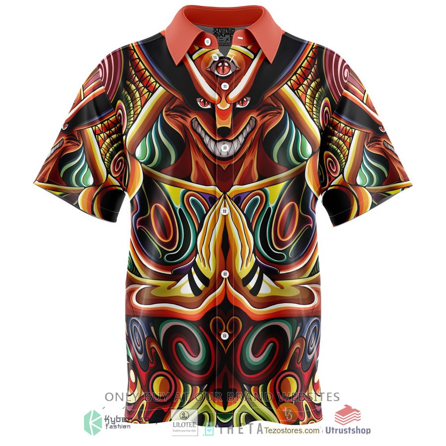 naruto baryon mode boruto short sleeve hawaiian shirt 1 40073