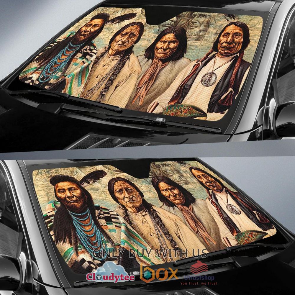 native american founding fathers car sun shades 2 3505