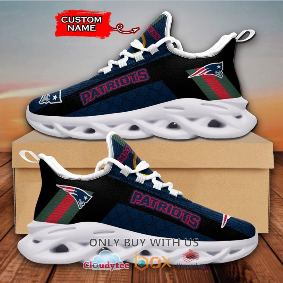new england patriots gucci custom name clunky max soul shoes 2 56217