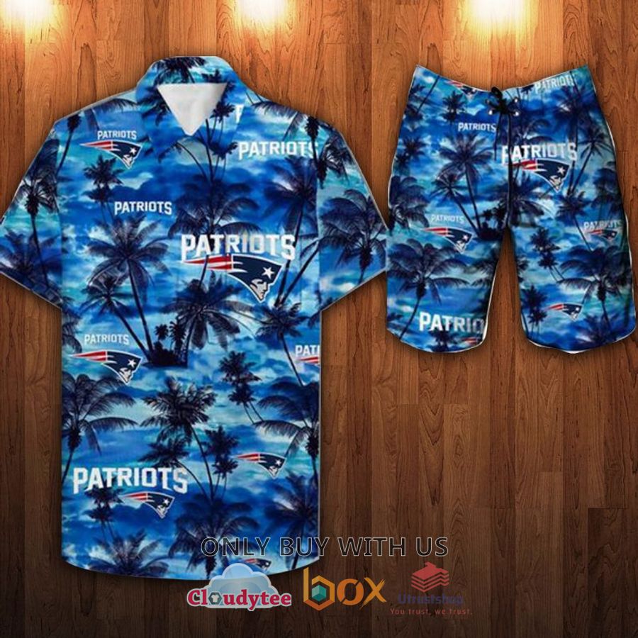 new england patriots hawaiian shirt short 1 6044