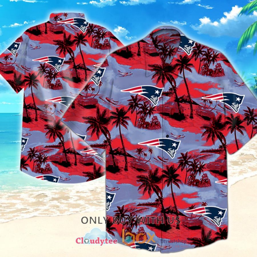 new england patriots hibiscus flower hawaiian shirt 1 91993