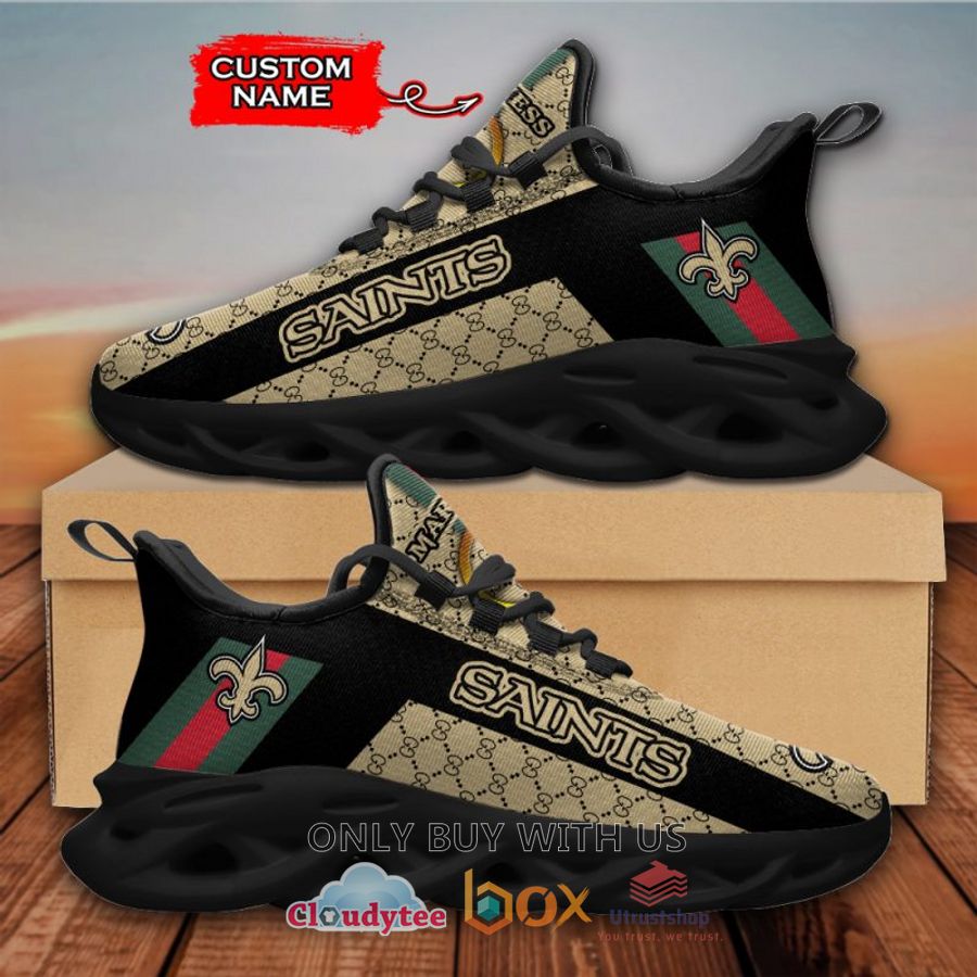 new orleans saints gucci custom name clunky max soul shoes 1 63840