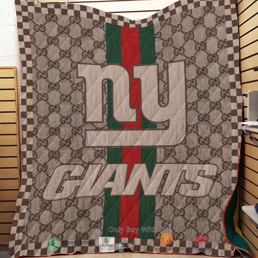 new york giants gucci nfl quilt 1 36943