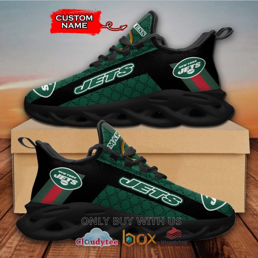 new york jets gucci custom name clunky max soul shoes 1 90416