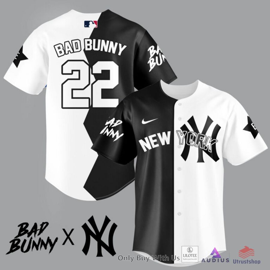 new york yankees bad bunny 22 nike baseball jersey 1 73786