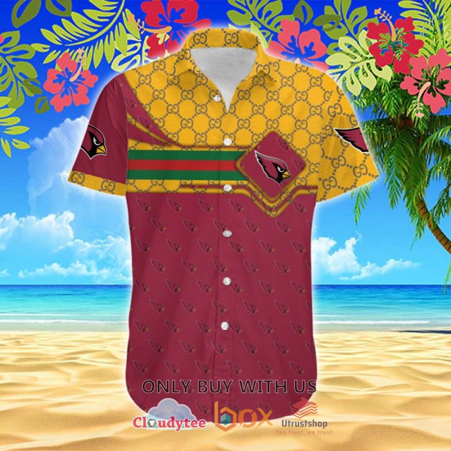nfl arizona cardinals gucci hawaiian shirt 2 40761
