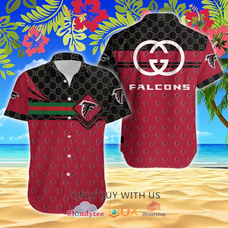 nfl atlanta falcons gucci hawaiian shirt 1 18831