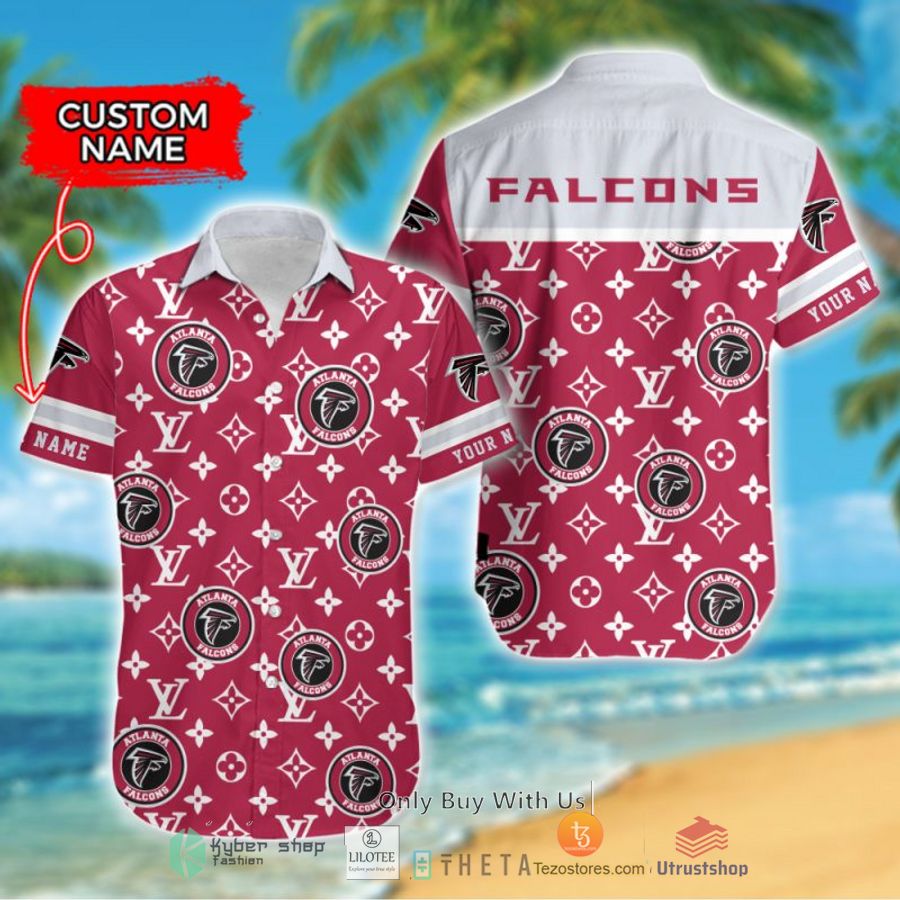 nfl atlanta falcons louis vuitton custom name hawaiian shirt 1 71835