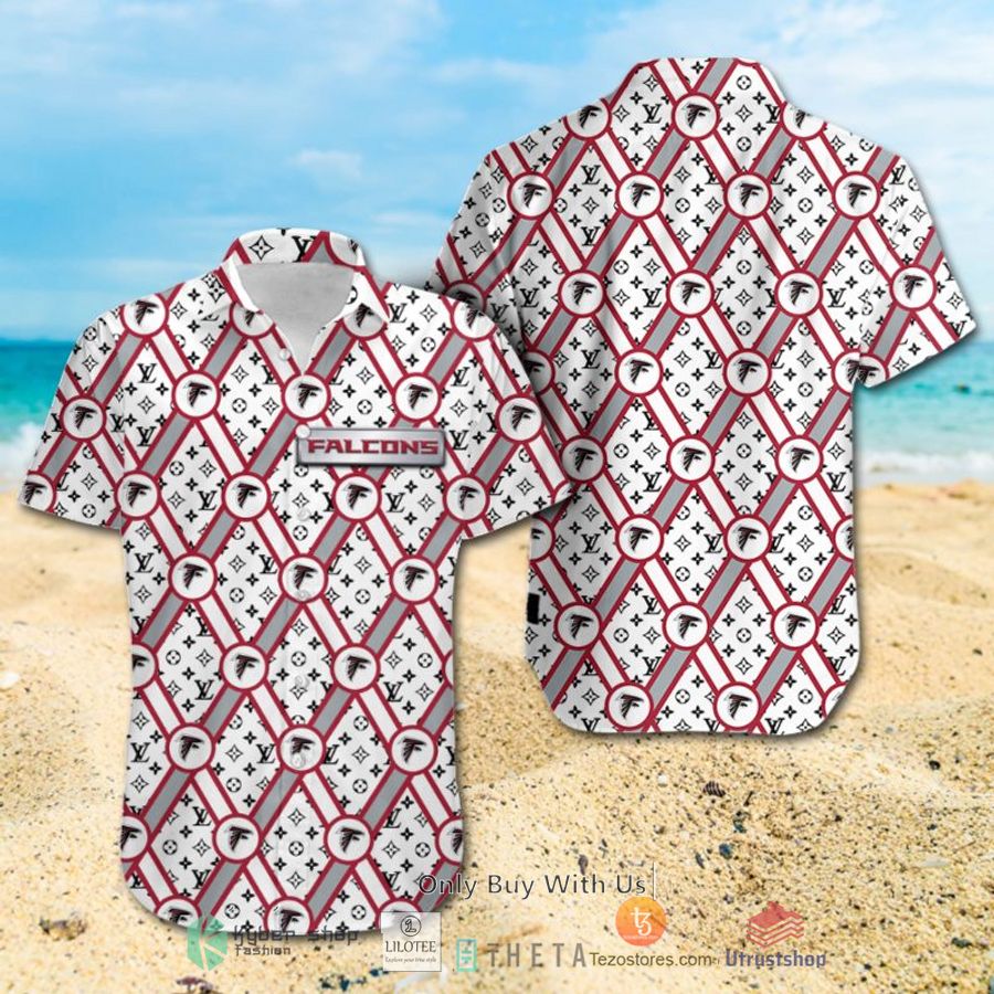 nfl atlanta falcons louis vuitton hawaiian shirt short 2 85543