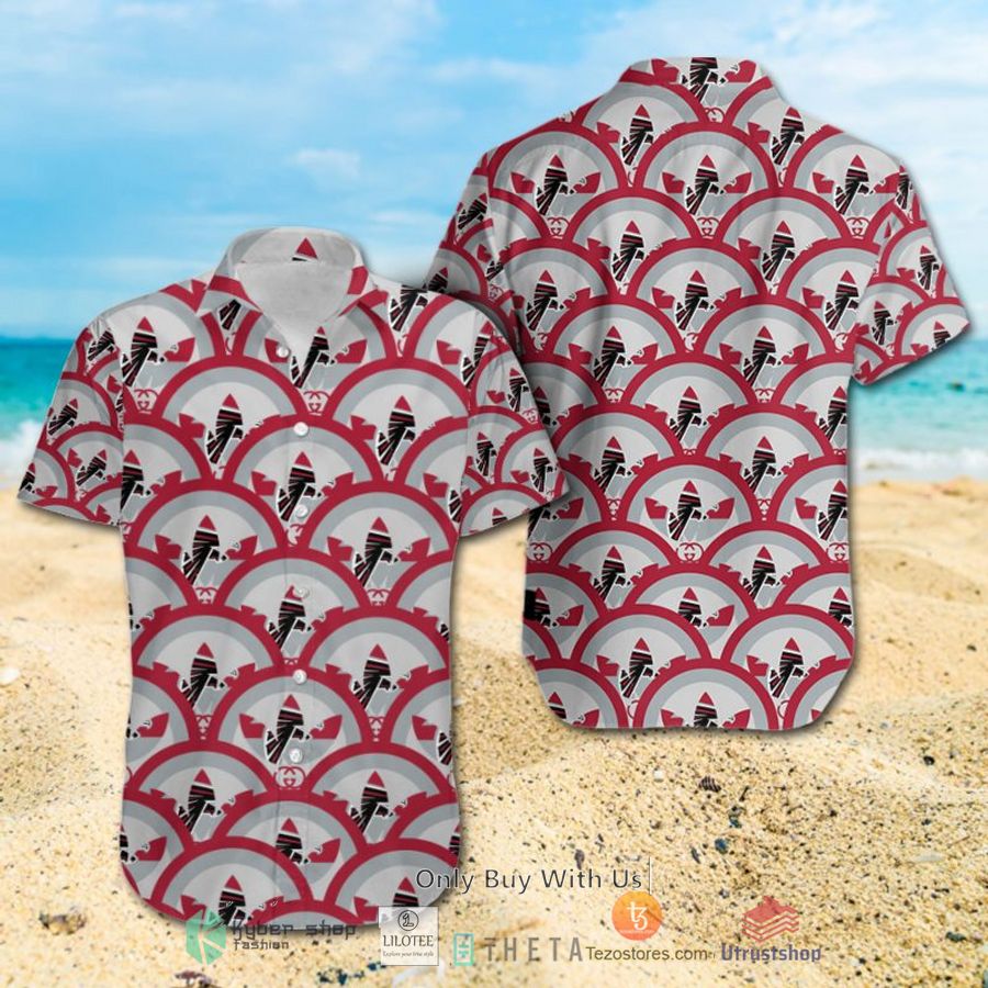 nfl atlanta falcons luxury hawaiian shirt short 1 51935