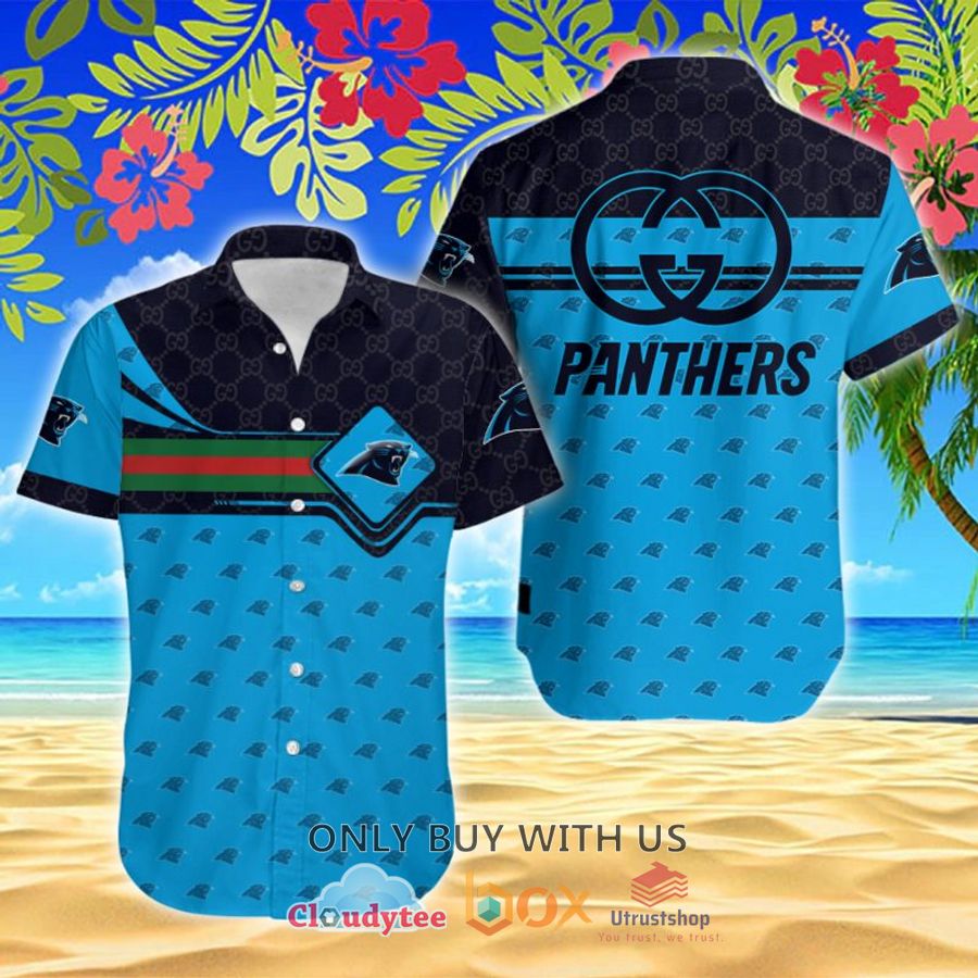 nfl carolina panthers gucci hawaiian shirt 1 79989