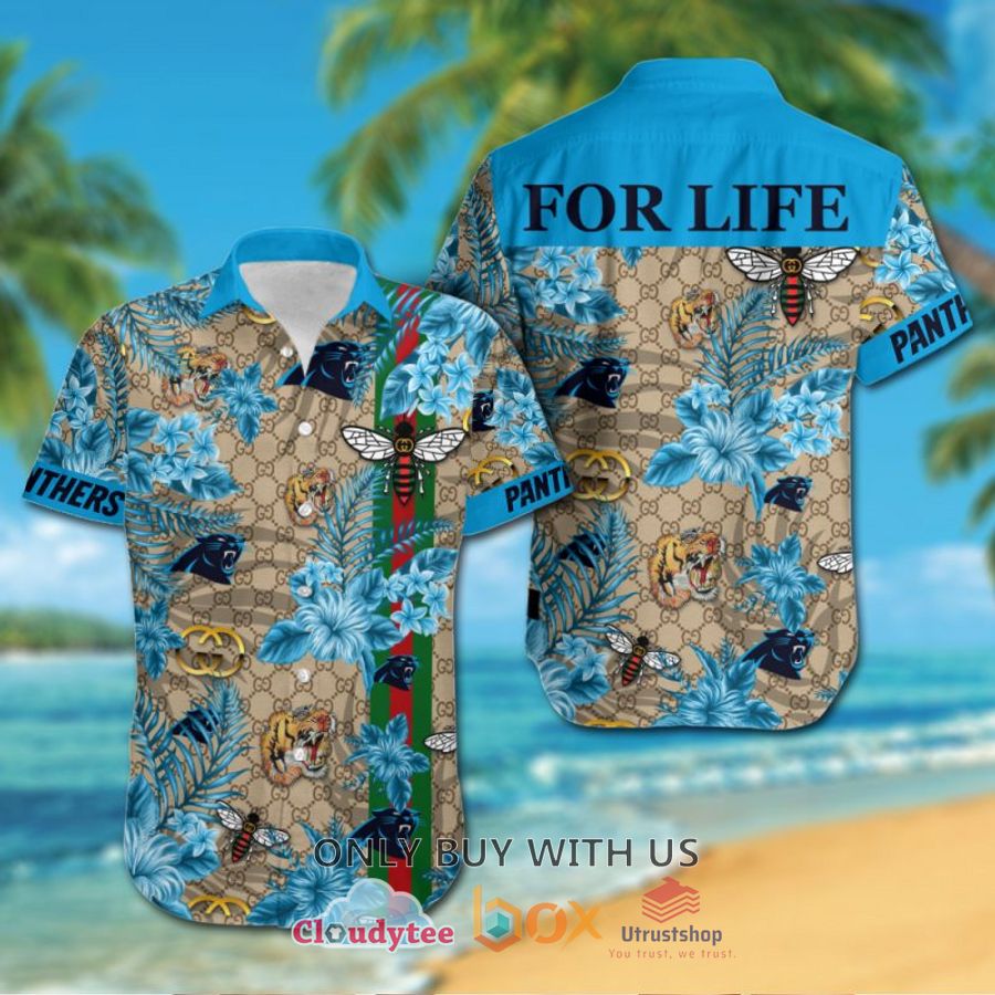 nfl carolina panthers gucci hawaiian shirt short 1 32800