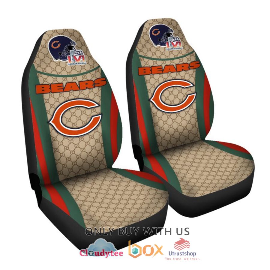 nfl chicago bears gucci car seat cover 2 36814