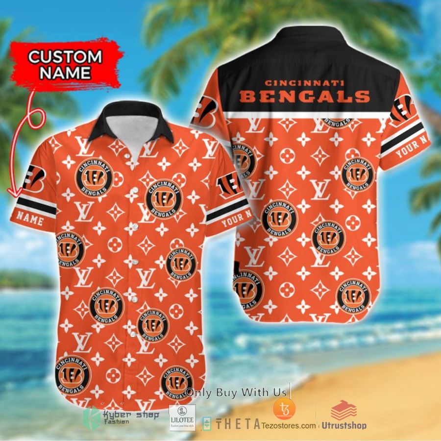 nfl cincinnati bengals louis vuitton custom name hawaiian shirt 1 680