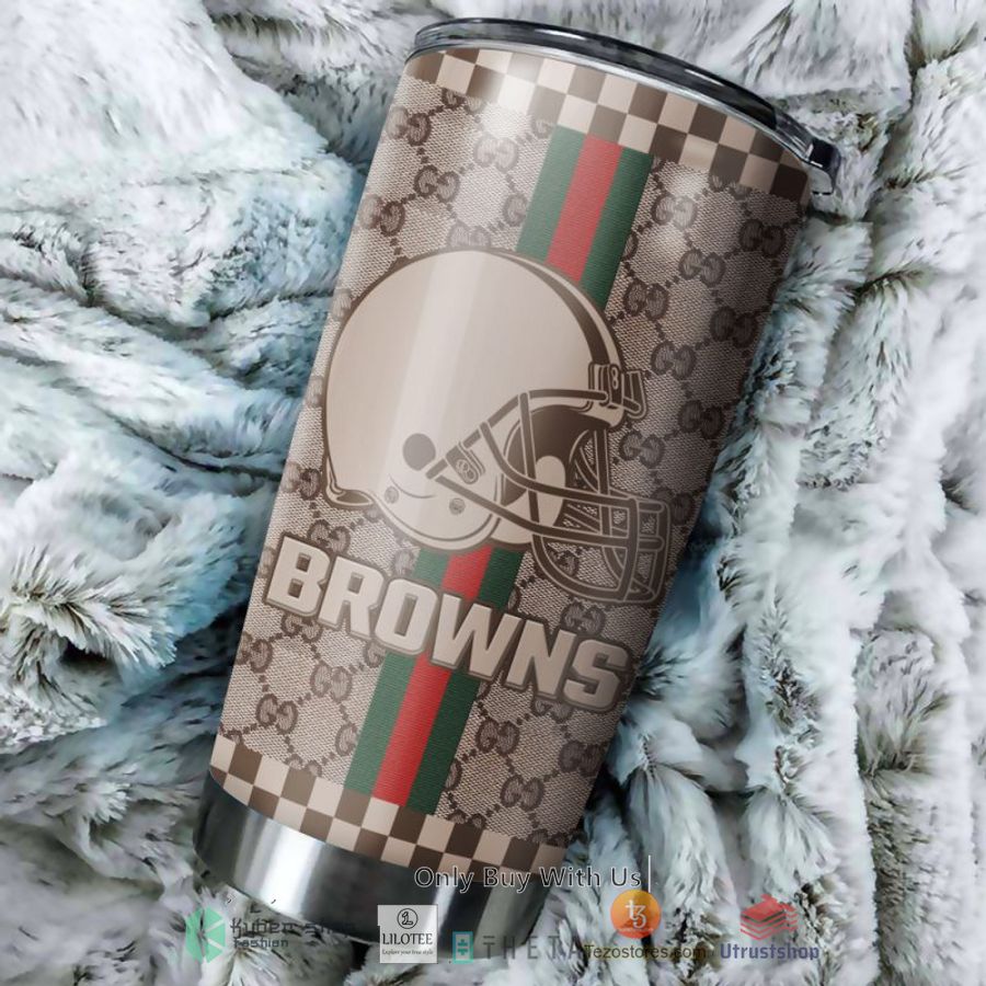 nfl cleveland browns gucci tumbler 2 7150