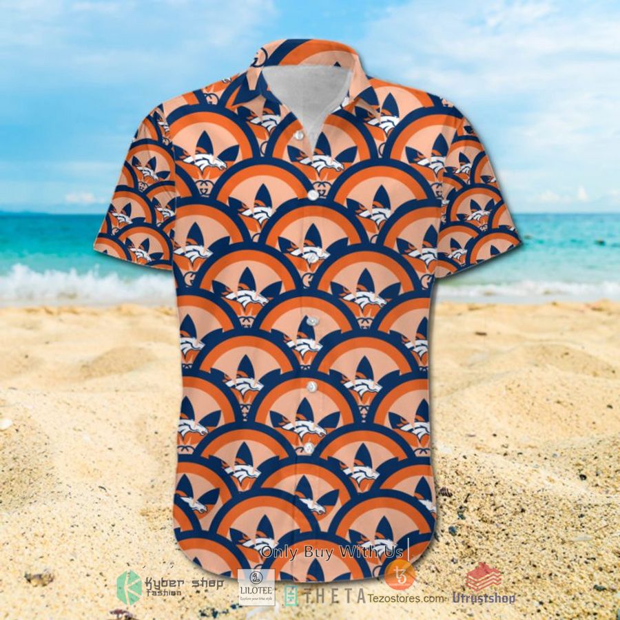 nfl denver broncos luxury hawaiian shirt short 2 91122