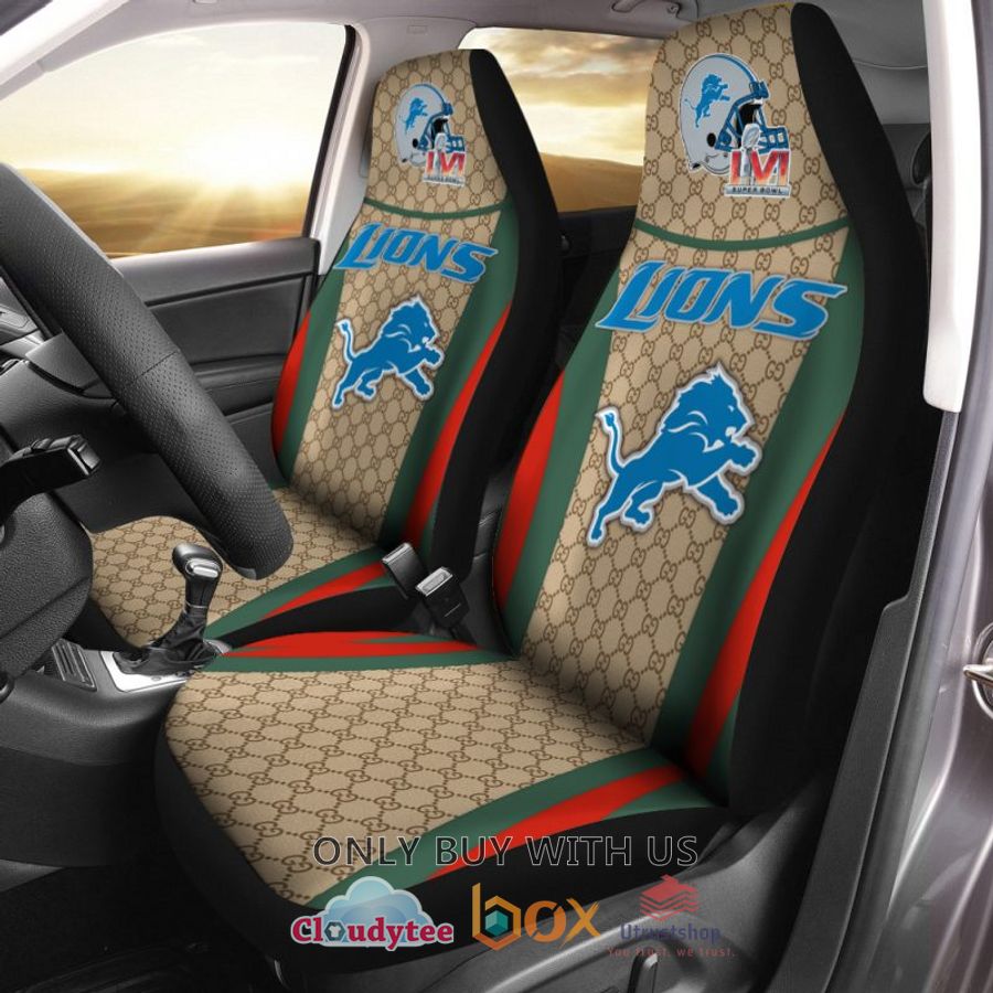 nfl detroit lions gucci car seat cover 1 92797