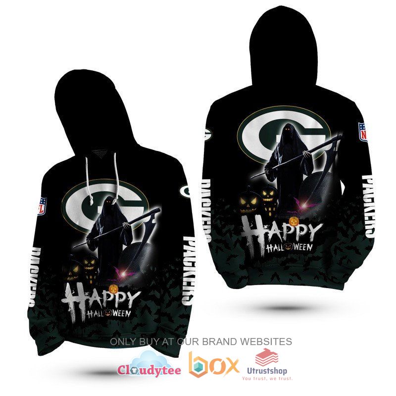 nfl green bay packers happy halloween 3d hoodie shirt 2 75303