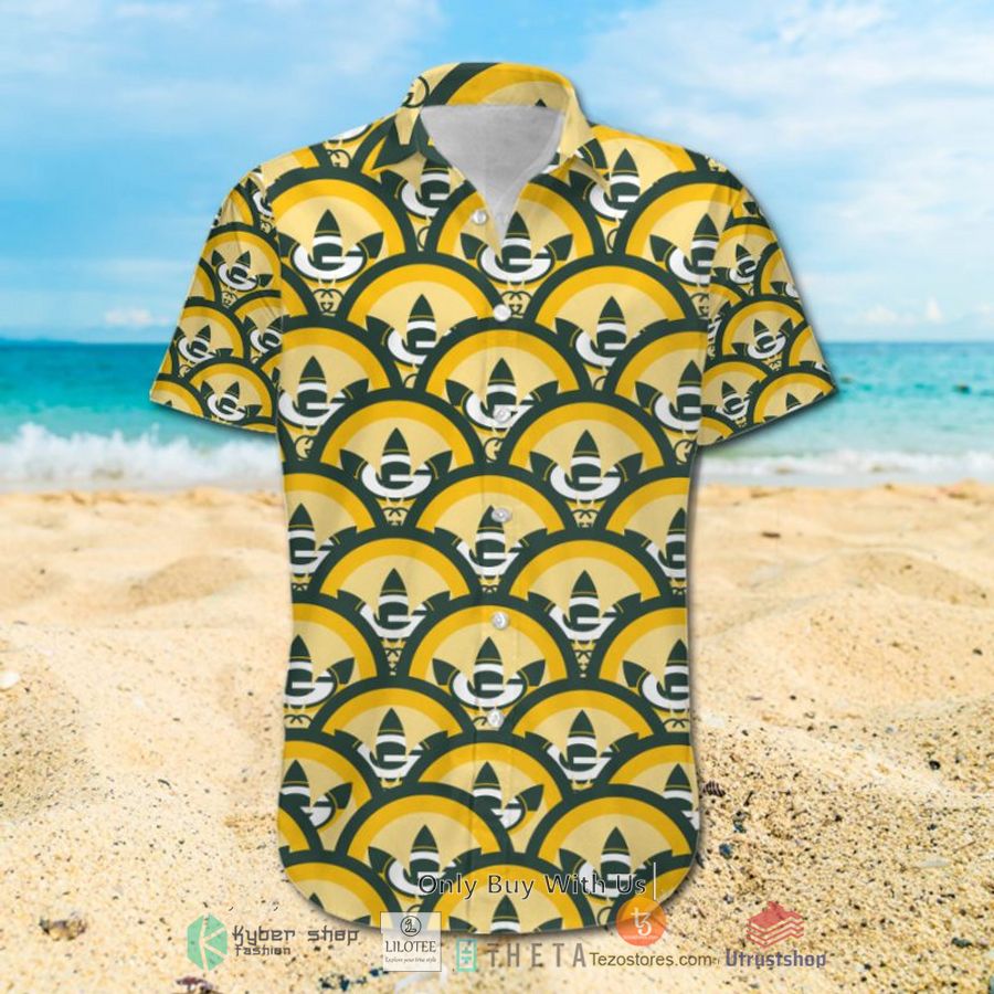 nfl green bay packers luxury hawaiian shirt short 2 87002