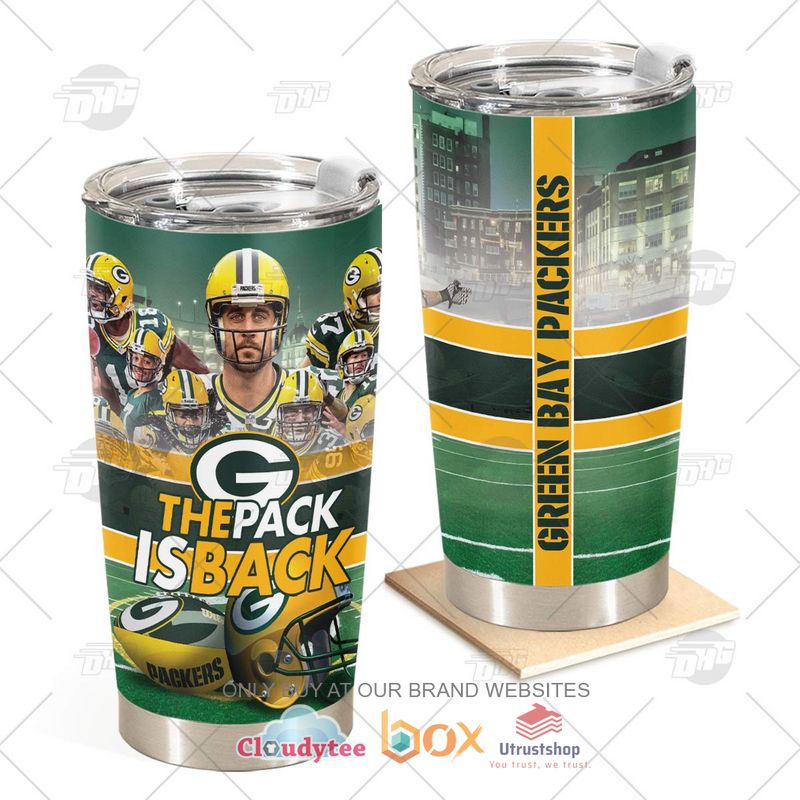 nfl green bay packers the pack is back tumbler 1 36746