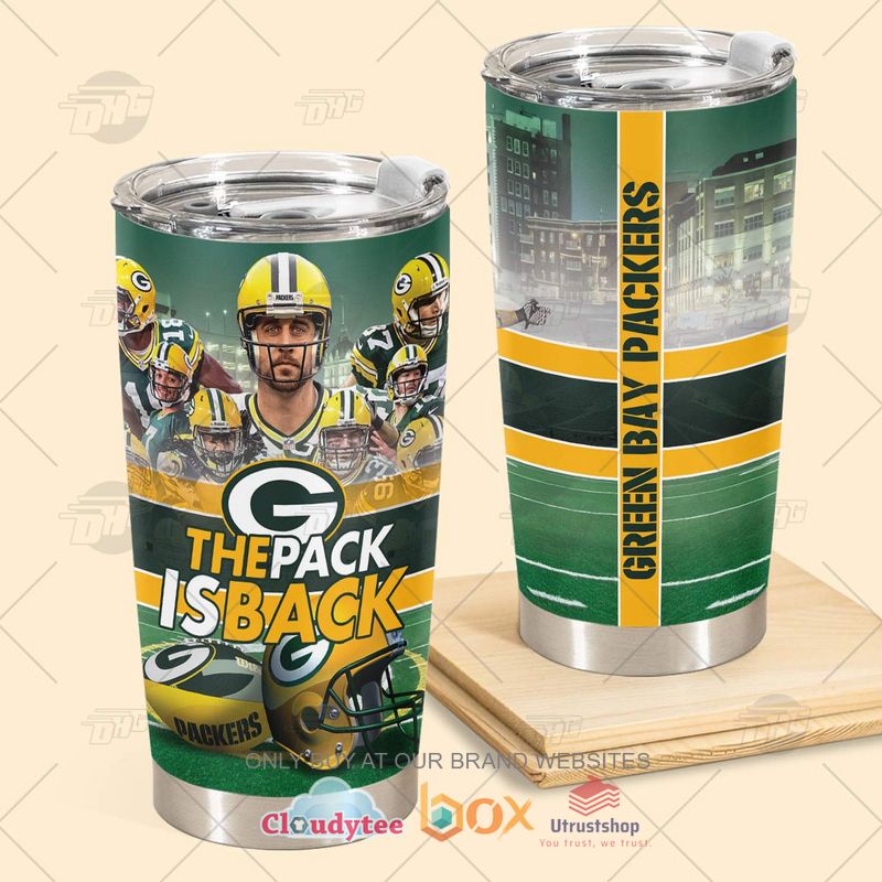 nfl green bay packers the pack is back tumbler 2 84172