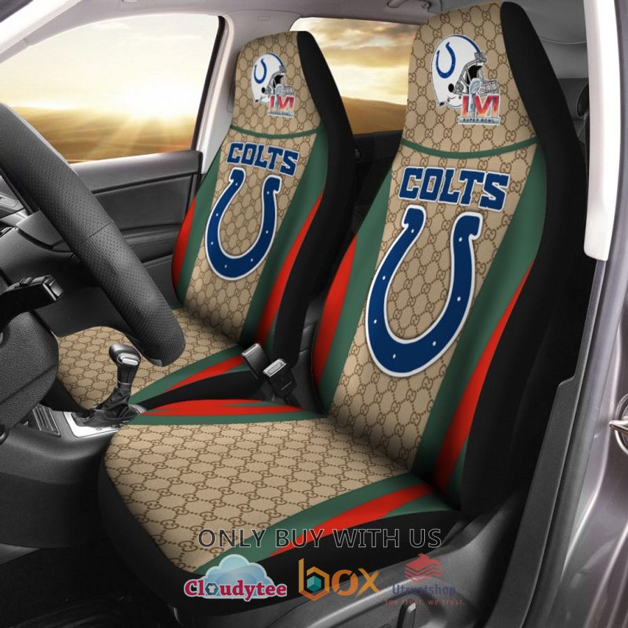 nfl indianapolis colts gucci car seat cover 1 27533