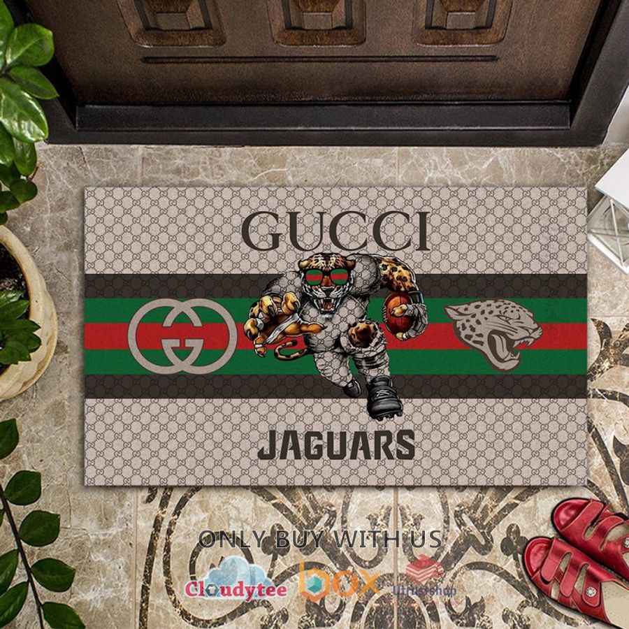 nfl jacksonville jaguars gucci doormat 1 27015