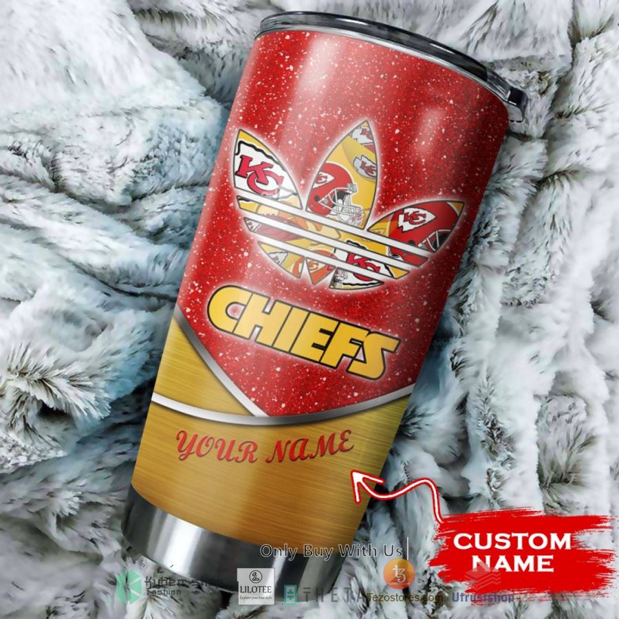 nfl kansas city chiefs adidas custom name tumbler 2 95114