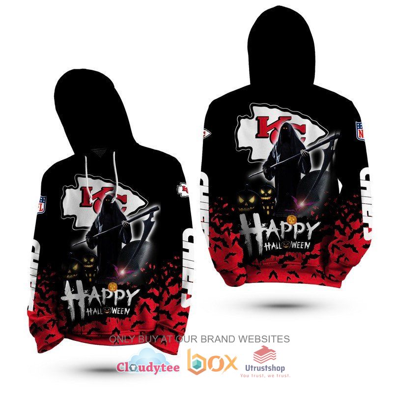 nfl kansas city chiefs happy halloween 3d hoodie shirt 2 42978