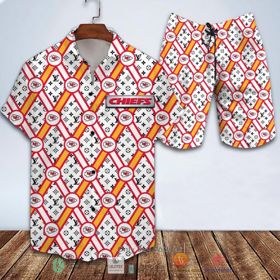 nfl kansas city chiefs louis vuitton hawaiian shirt short 1 10115