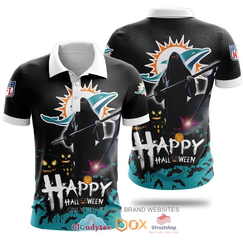 nfl miami dolphins happy halloween 3d hoodie shirt 1 29719
