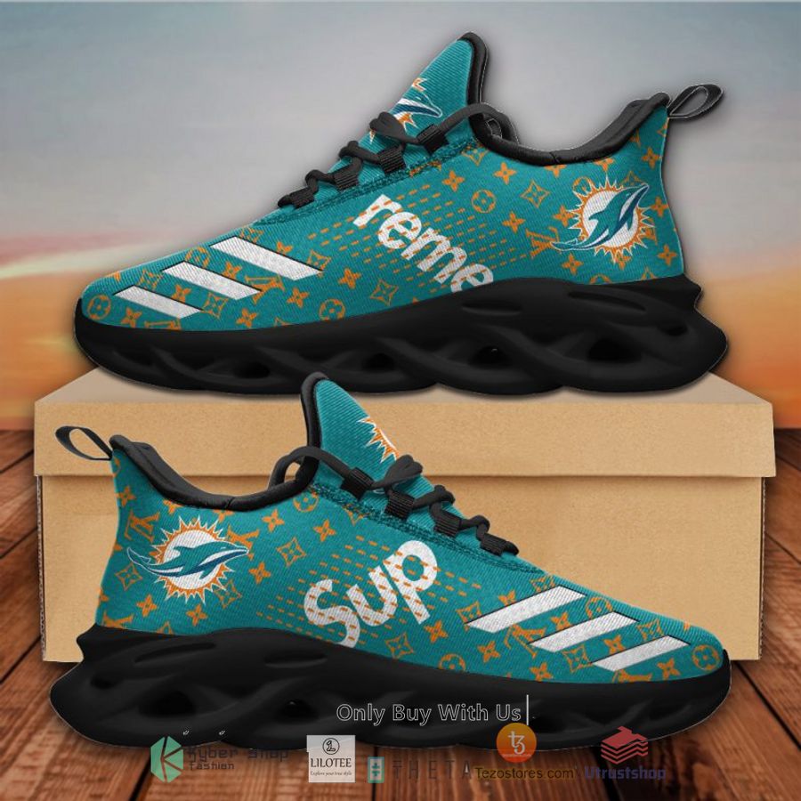 nfl miami dolphins louis vuitton clunky max soul shoes 1 79057