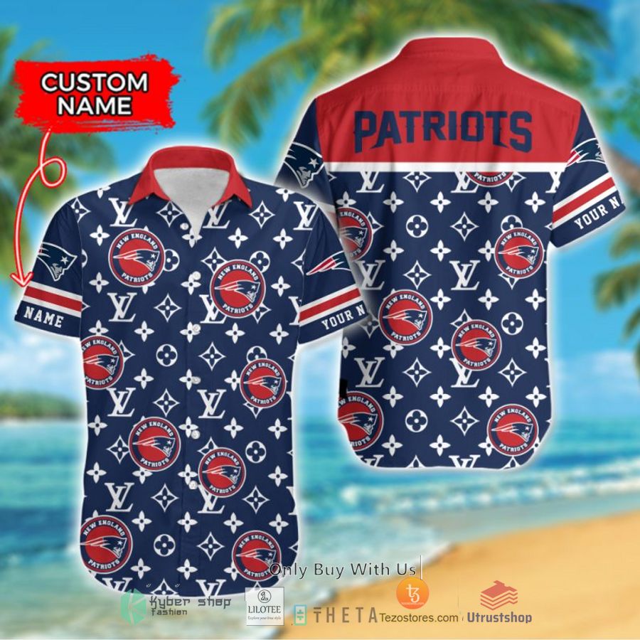 nfl new england patriots louis vuitton custom name hawaiian shirt 1 72268