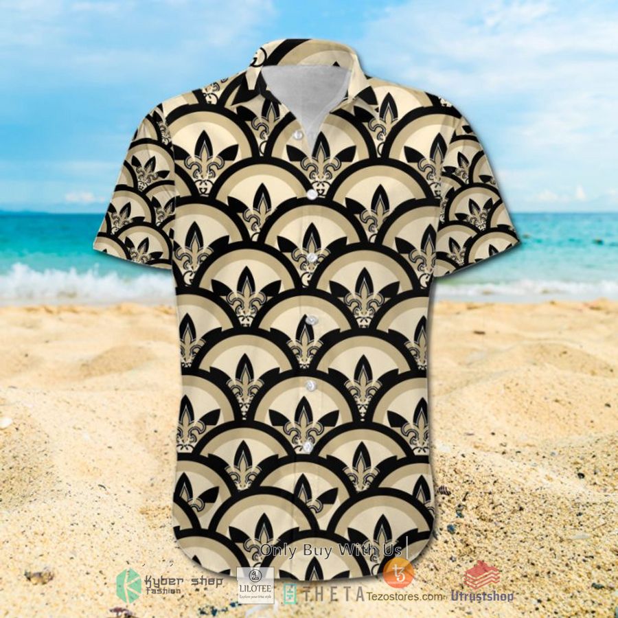 nfl new orleans saints luxury hawaiian shirt short 2 55808
