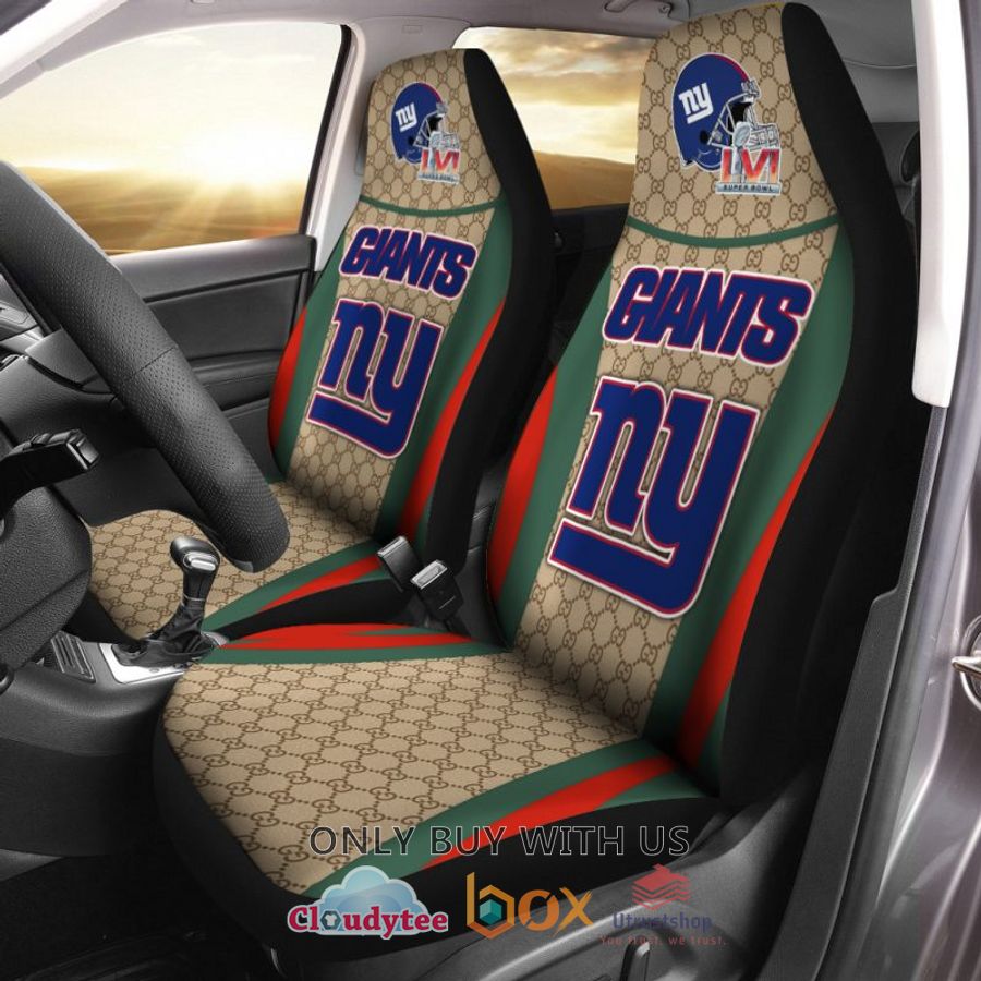 nfl new york giants gucci car seat cover 1 41145