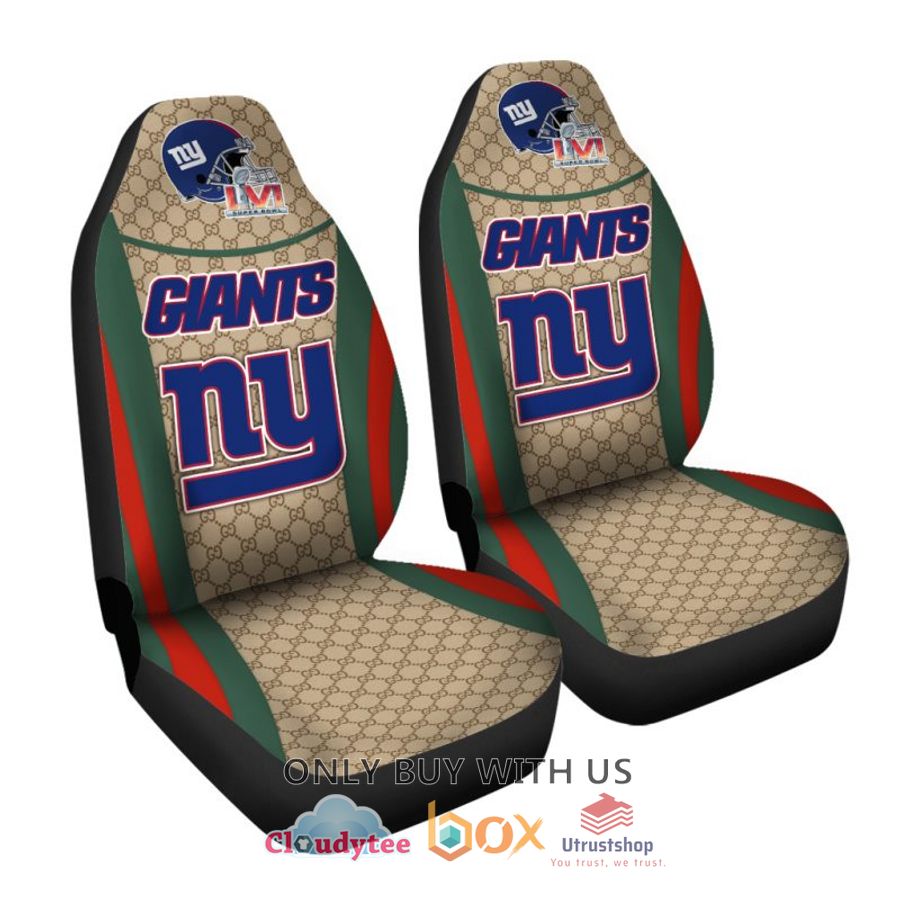nfl new york giants gucci car seat cover 2 82775